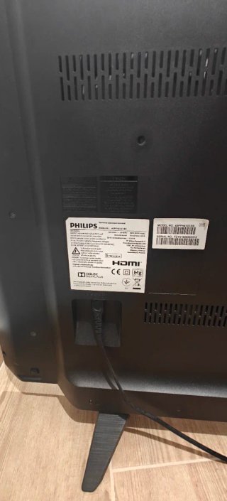 Televisor Philips Negro"43"pulgadas