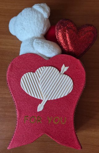 Peluche Oso San Valentín