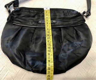Bolso bandolera MNG negro