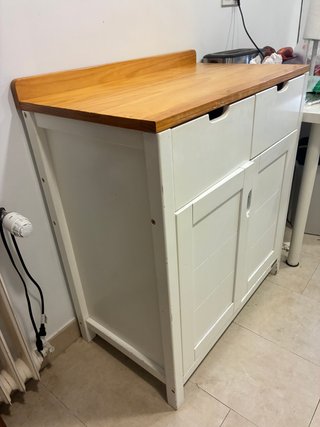 Cómoda Cambiador Madera IKEA Blanca