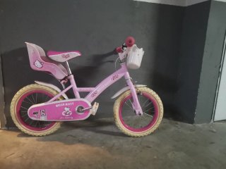 Bicicleta Niña Hello Kitty Rosa