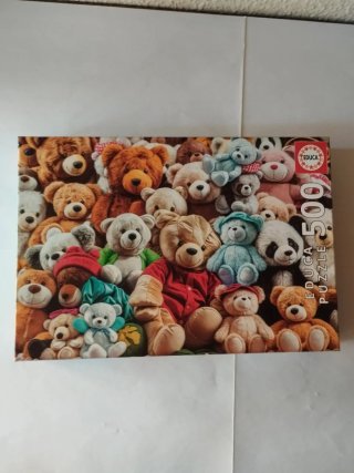 Lote 4 Puzzles Educa 500 Piezas