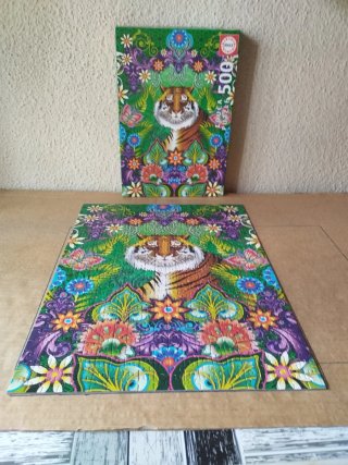 Lote 4 Puzzles Educa 500 Piezas