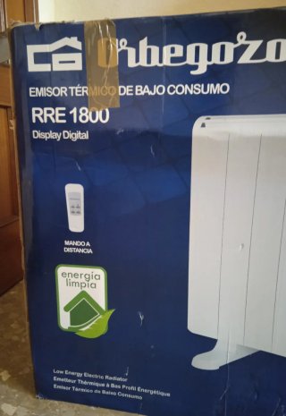Orbegozo RRE 1800 Emisor Térmico Bajo Consumo