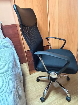 Sillón de oficina/estudio negro
