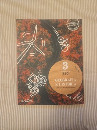 Libros de Geografía e Historia de 3 ESO
