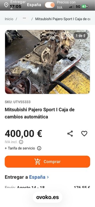 Mitsubishi Montero 2003