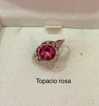 Anillos minerales naturales Plata925 elige