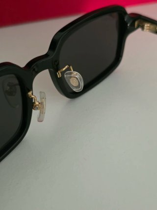 Occhiali da sole Cartier Gold Black