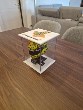 Teca espositiva per Casco Lego F1 - Norris