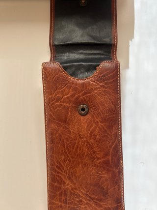 Funda gafas piel sin usar