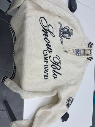 Jersey Camp David Snow Polo Talla M