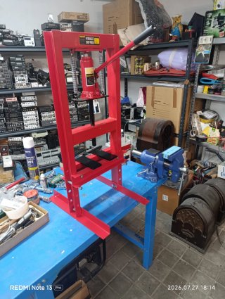Prensa Hidráulica Taller 6 Toneladas