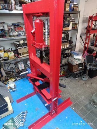 Prensa Hidráulica Taller 6 Toneladas