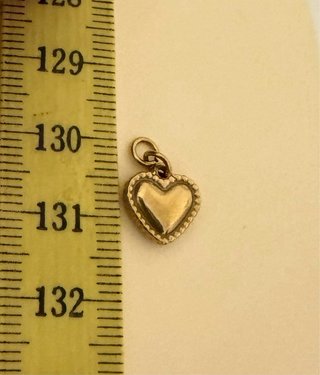 Colgante Corazón Chapado Oro