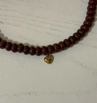 Colgante Corazón Chapado Oro