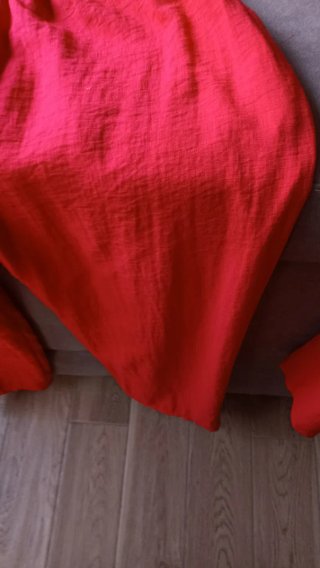 Completo pantalone rosso+ blusa