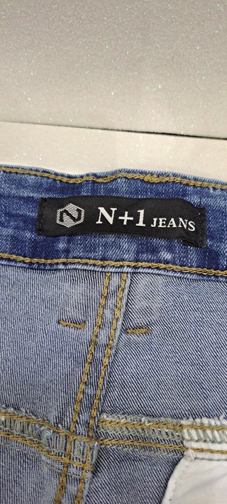 Jeans uomo elasticizzato tg. 56 blu chiaro n+1