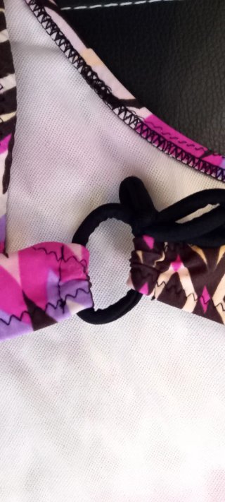 Trikini Marrón y Fucsia