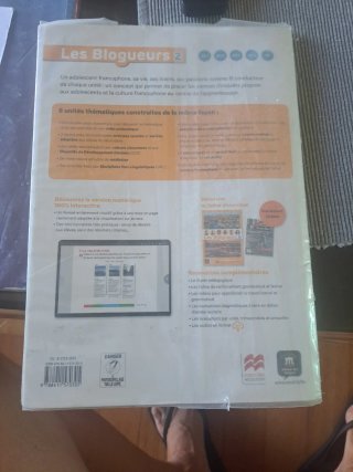 LES BLOGUEURS 2 A1.2 LIVRE (EPACK)