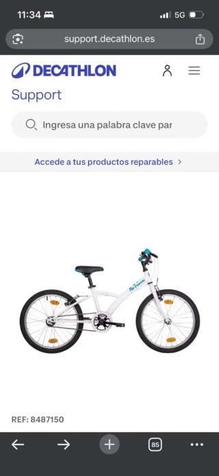 Bicicleta blanca