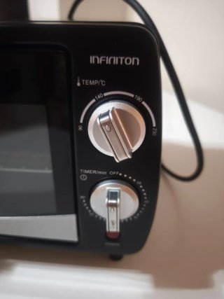 Horno de sobremesa negro