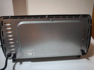 Horno de sobremesa negro