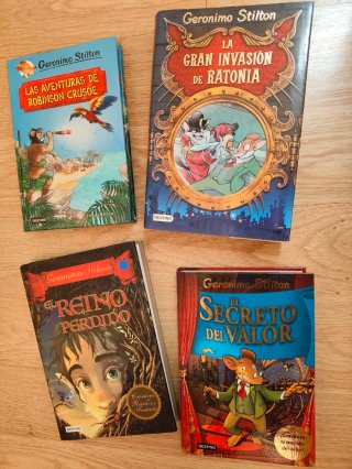 Libros varios Gerónimo Stilton