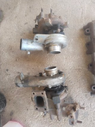 Turbos y colector para tgv  Nissan Terrano TD27