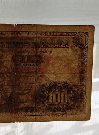 Billete 100 Pesetas 1948 (Francisco Bayeu)