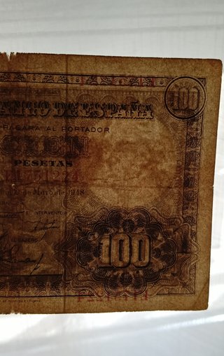 Billete 100 Pesetas 1948 (Francisco Bayeu)