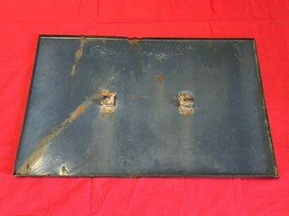 Cartello Vintage Smaltato Divieto di Scarico 60x40