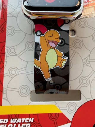 Reloj LED Pokémon oficial Pikachu, Charmander, Bul