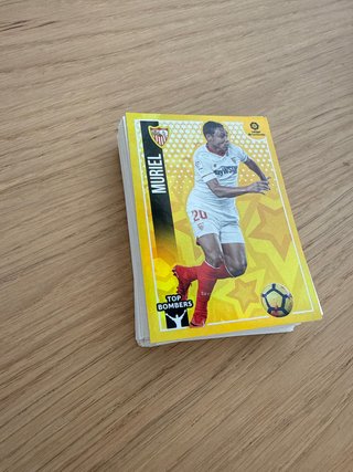 Lote 91 cromos fútbol temporada 18/19