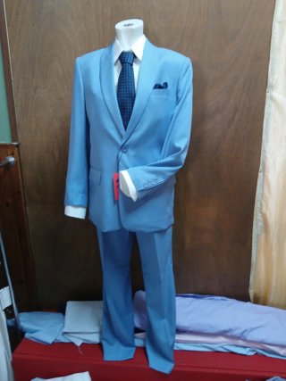 Abito uomo blu taglia 50/52/54/56/58/60/48/46