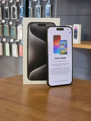 IPHONE 15 PRO 128GB NEGRO BATERIA 100%