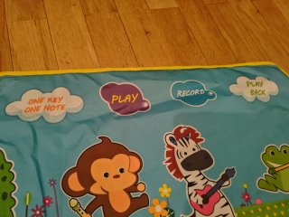Alfombra Piano Musical Infantil Animales