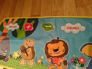Alfombra Piano Musical Infantil Animales