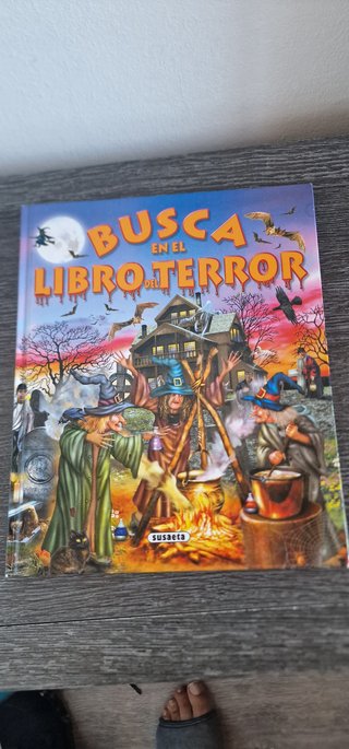 LIBRO BUSCA EN EL LIBRO DEL TERROR