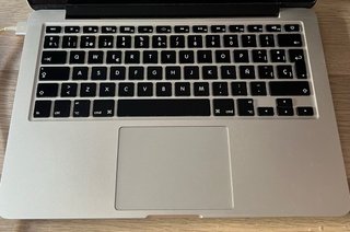 MacBook Pro Retina 13 2014 Plata