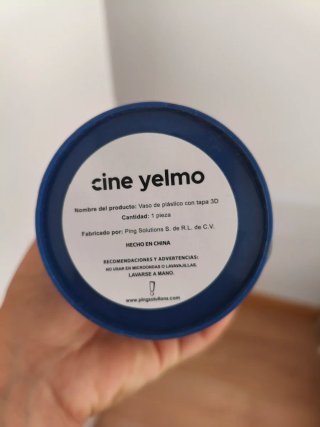 Vaso película Avatar edición especial cine Yelmo
