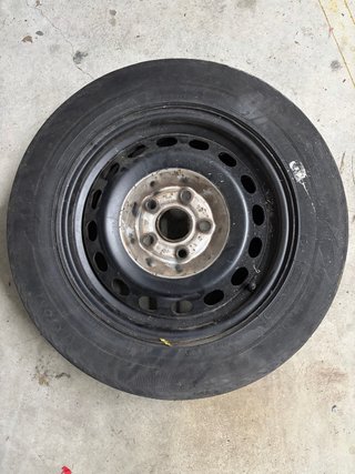 Rueda de repuesto original Volkswagen 16” 5x112