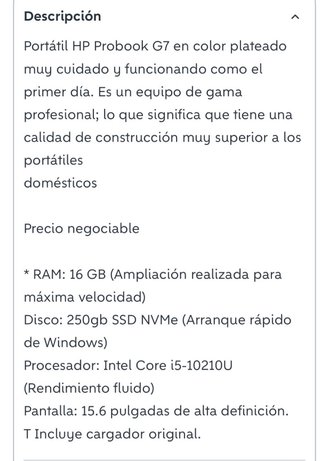 Portátil HP 16 GB RAM