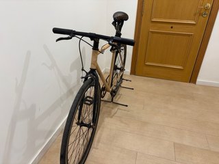 Bicicleta Fixie Moma Beige