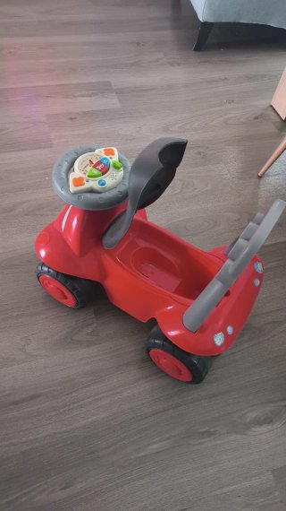 Correpasillos Coche con Volante luces y sonidos