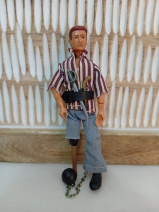 Madelman Pirata con pata de palo