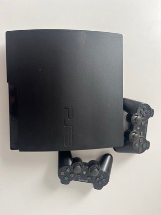 PS3 Slim + 2 Mandos Originales + Cables Pack Comp