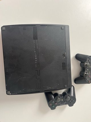 PS3 Slim + 2 Mandos Originales + Cables Pack Comp