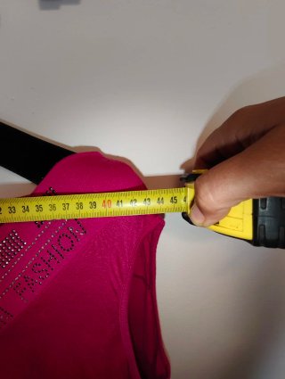 Canotta rosa l xl donna