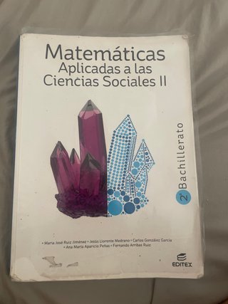 Matemáticas Aplicadas a las Ciencias Sociales I...